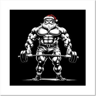 I'm Going To The Gym Merry Christmas Gift, Motivation, Xmas, Workout Gift Posters and Art